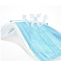 Disposable Face Mask 3-layer Ear Loop Anti-bacterial Dust Safety Prote