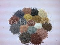 color silica/ quartz sand