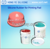 Pad printing silicone rubber