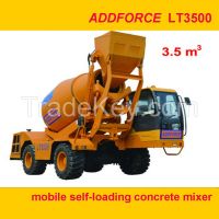 ADDFORCE mobile self-loading concrete mixer