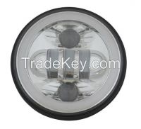 5.75inch 50W High/Low Halo Ring LED Headlight for Harley Motorcycle