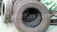 Used, second-hand, part-worn tyre  11R22.5