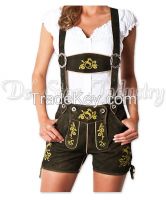 Women Leather Lederhosen Bavarian Costumes