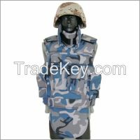 Removable Bullet-proof Jacket with groin, PE light-weight ballistic Jacket