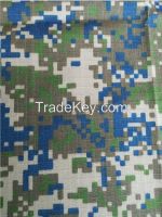 T/C  Polyester &Cotton composite Rip stop Digital Camouflage fabric