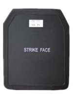PE&Silicon Carbide composite Bulletproof Plate, bullet proof vest insert plate, Stand alone