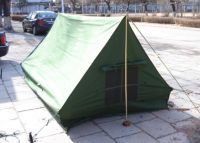 Military/Army waterproof tent, Small triangle pole-standing tent