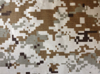 Military Polyester& Cotton blending Rip stop Camouflage Fabric