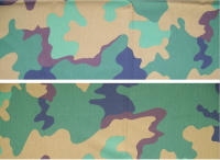 Military Polyester &Cotton composite Anti-UV/Ultraviolet-proof Twill Camouflage fabric