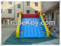 Inflatable ramp inflatable slide for zorb ball rolling