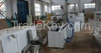HDPE/PVC/PP single wall corrugated pipe extrusion line