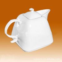 Japanese White Teapot