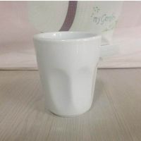 Handless White Mugs