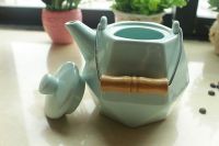 Teapot With A Stainless Steel Handle