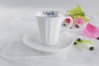 65ml White Coffee Cup