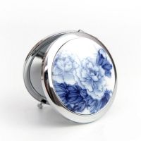 Blue and White Porcelain Makeup Mirrors