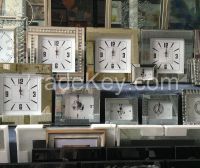 Mirror Decor Clock Wall Clock