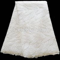 Free samples new york wholesale african guipure cord lace fabric