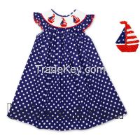 Adorable Aline Dress for Little Princess on Independence Day
