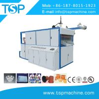Plastic disposable plate, tableware, cup forming and making machine TSP-660