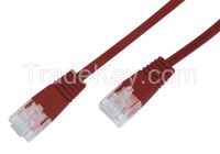 Pure Copper twisted pairs 23awg jumper cable  UTP Cat6 Patch Cord