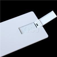 Flash Drive USB 2.0 - credit card pendrive, Promotional Gift, Pendrive