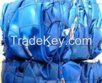 HDPE Milk Bottle Scrap/ HDPE Blue Drum Scrap/ PET Bottles Scrap/ PVC Window Scrap