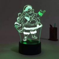 Christmas gift, Christmas promotional light, 3D LED light, Advertising lamp, 3D logo LED light, LED advertising light.