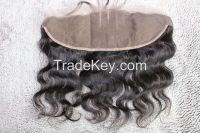 human hair closures,full lace frontal closures,13*4 inch with baby hair