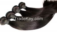 virgin human hair weaves straight