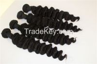 virgin human hair weaves deep wave