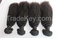 virgin human hair weaves kinky curl