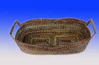 Oval Peanut Basket Diamond Design