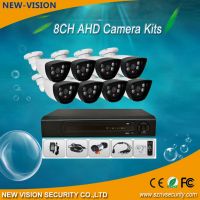 8CH AHD Camera Kits 1.0MP Low illumination & Dot IR Camera