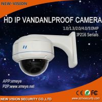 ONVIF POE P2P IP camera  NEW VISION New Model Varifocal Vandal Proof  H.264 720P