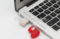 Hot Sale christmas sock usb flash drive for Promotional Gift