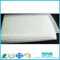 Flame retardant corrugated plastic sheets