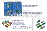 Fiber optical Patch cord, SFF Patch cord, Patch cord Assemblies, Rack Mount, etc.