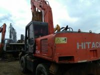 Japanese Hydraulic Wheel Excavator,Hitachi Used EX160 Wheel Digger,Secondhand Cheap EX160 Wheel Excavator