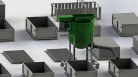 Aerated Concrete Production Line NS-15MU