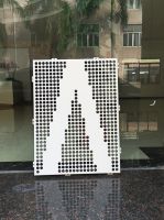 Metal Aluminum Decorative Engraved Perforated Sheet Panel For Exterior Wall Decoration