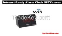 Internet-Ready Alarm Clock SPY Camera