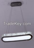 Luxury crystal pendant light modern lamp