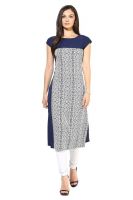 TIGER PRINT LONG  kurti for women and girl