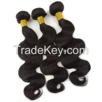 Brazilian/malaysian/peruvian/mongolian/indian Virgin Human Hair Weft 8