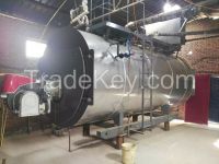 diesel or gas fired steam boiler