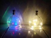 Beautiful Magic Glass LED Lights,Glass LED candle holder,Glass candle holder