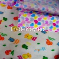 cotton flannel fabric for bedding sheet 
