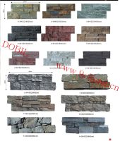 Natural stone split face slate for wall cladding