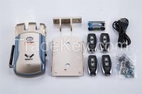 WAFU Wireless Smart Remote Lock Stealth Invisible Remote Control Lock with 4 Remote Keys